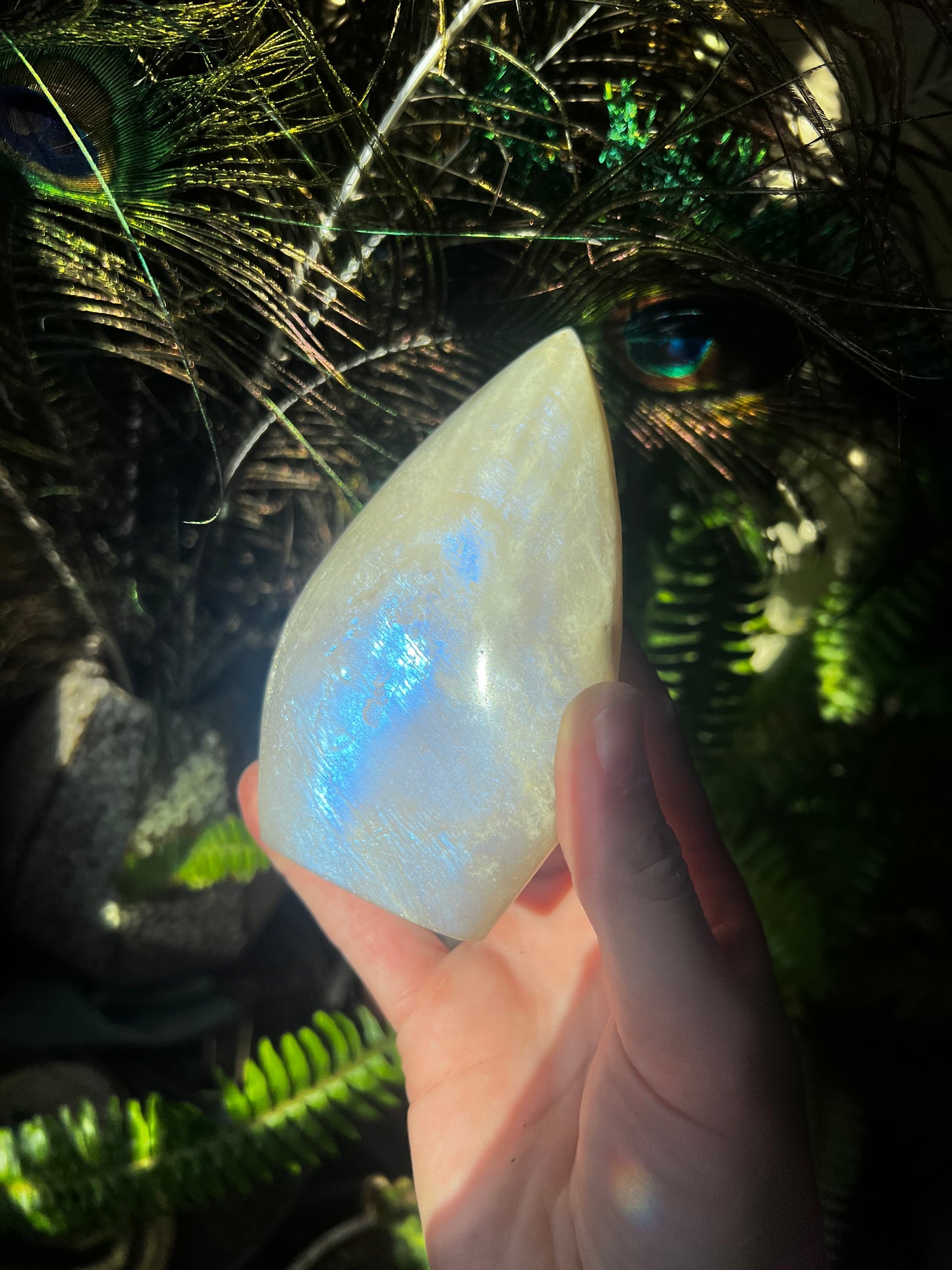 Moonstone Freeform Flame #A