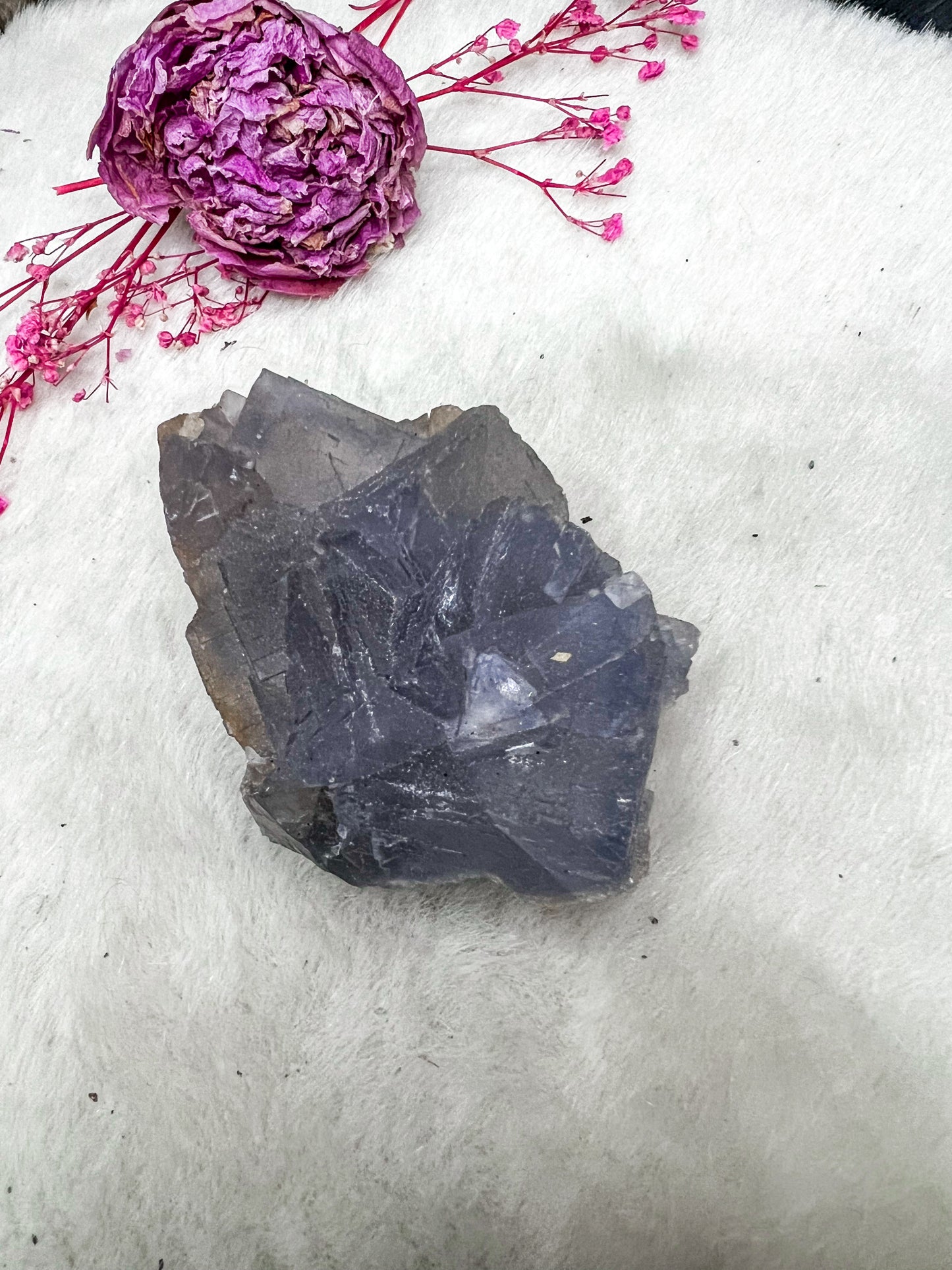 Blue Cubic Fluorite