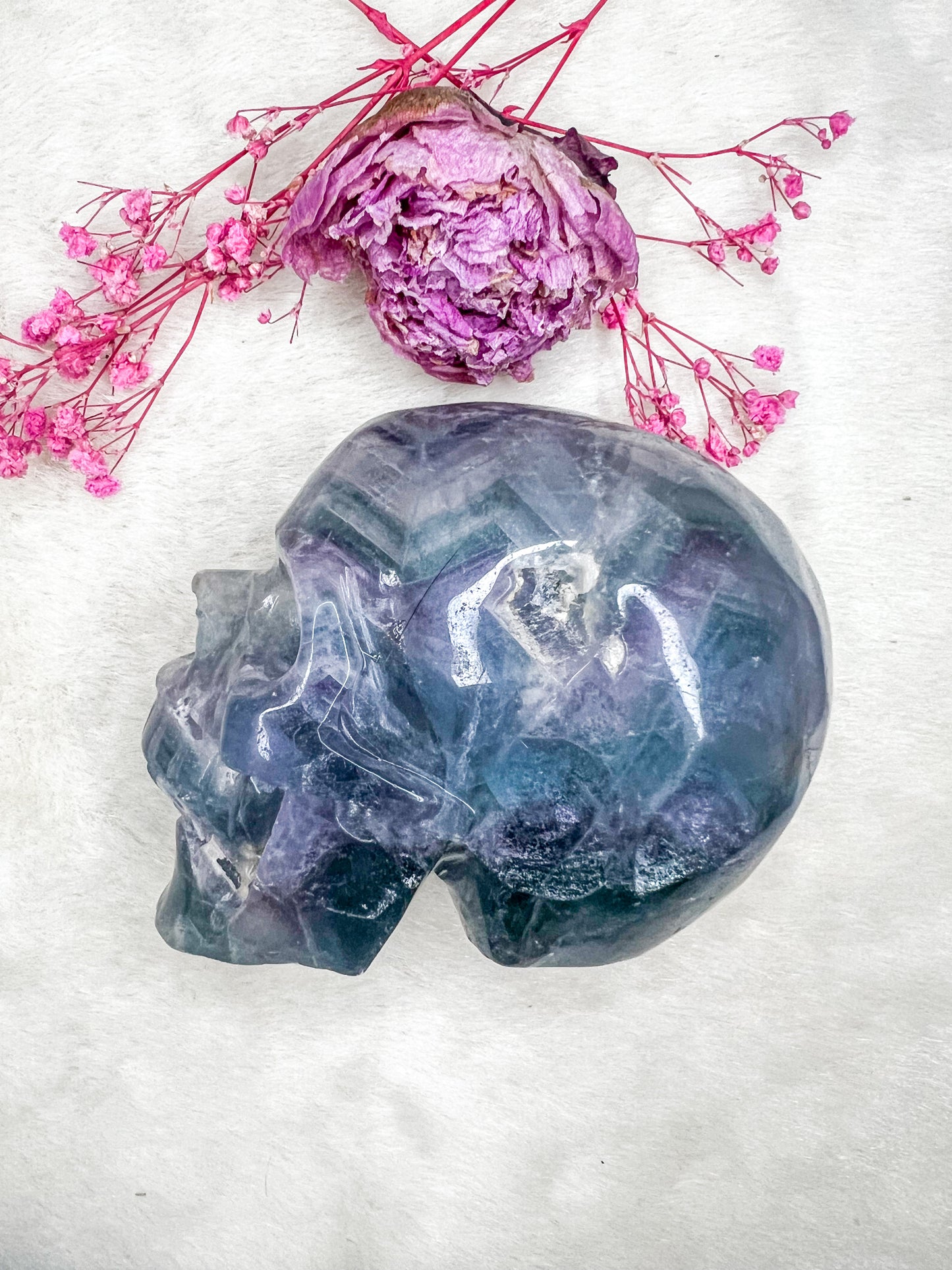 Large Fluorite Skull