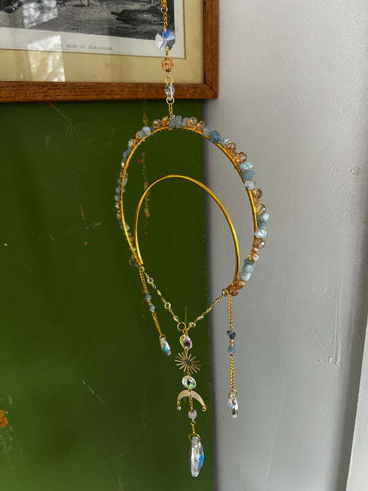 “Sally” crystal suncatcher