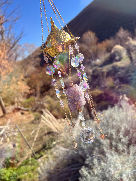 Lilly Celestial Incense Burner Suncatcher