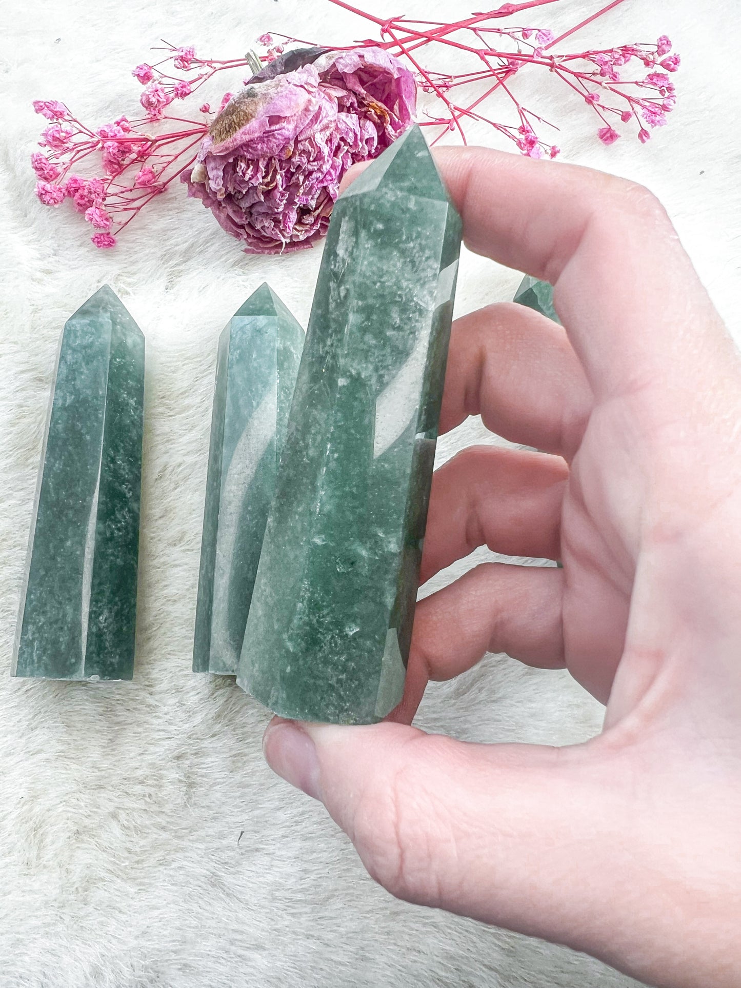 Green Aventurine Towers