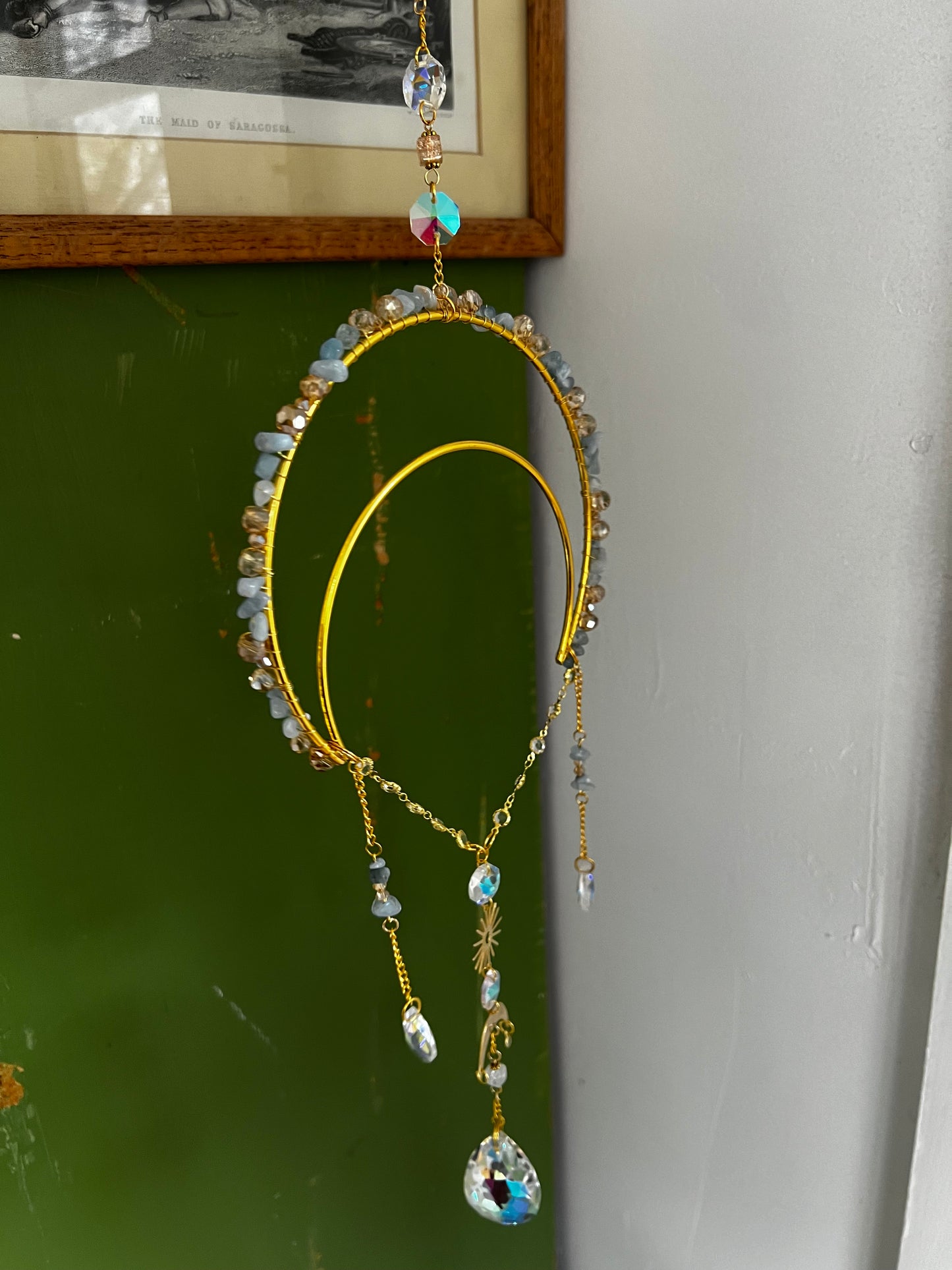 “Sally” crystal suncatcher