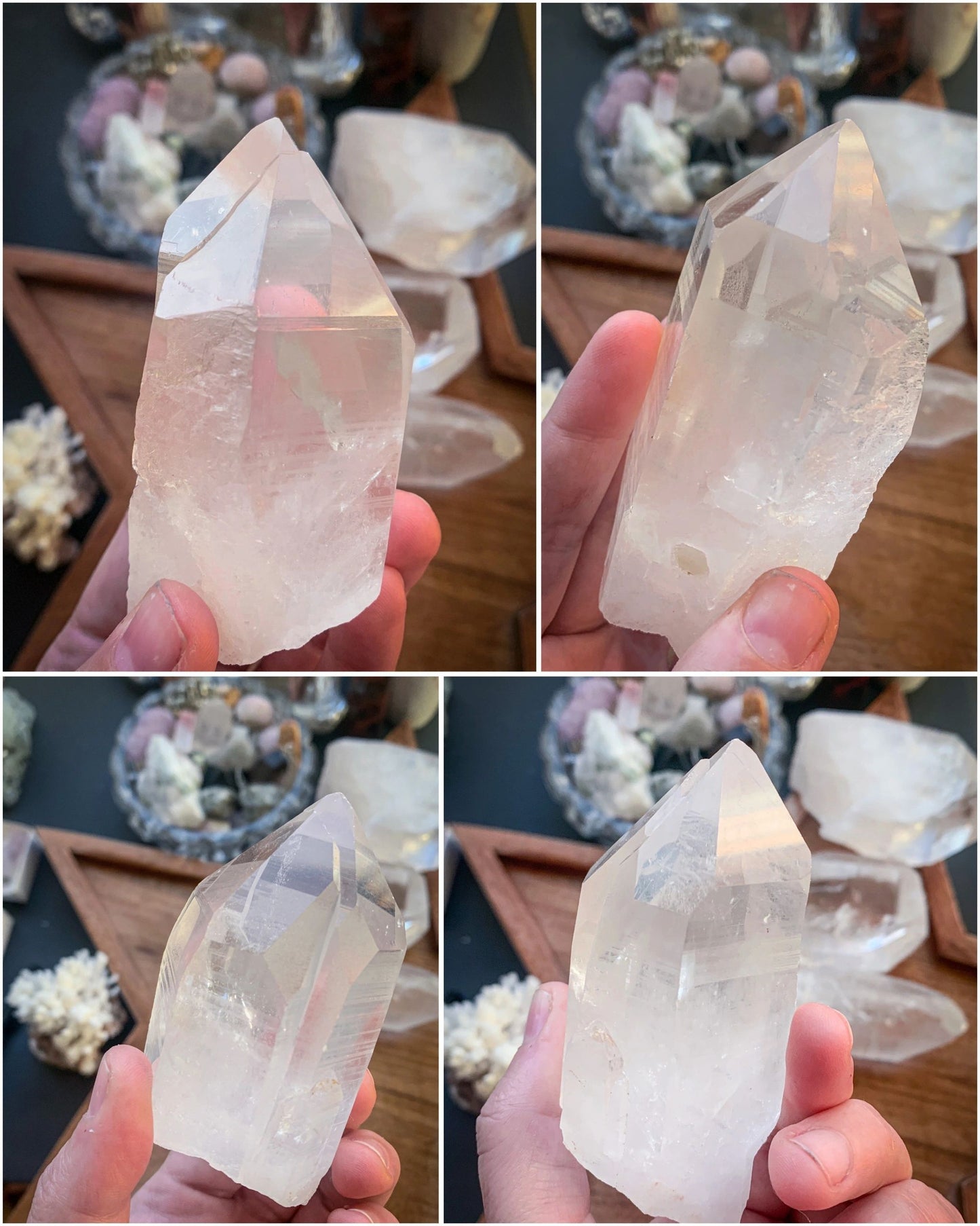 Lemurian Quartz Points