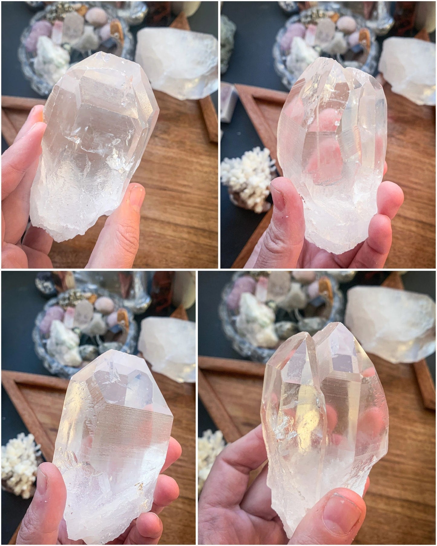 Lemurian Quartz Points