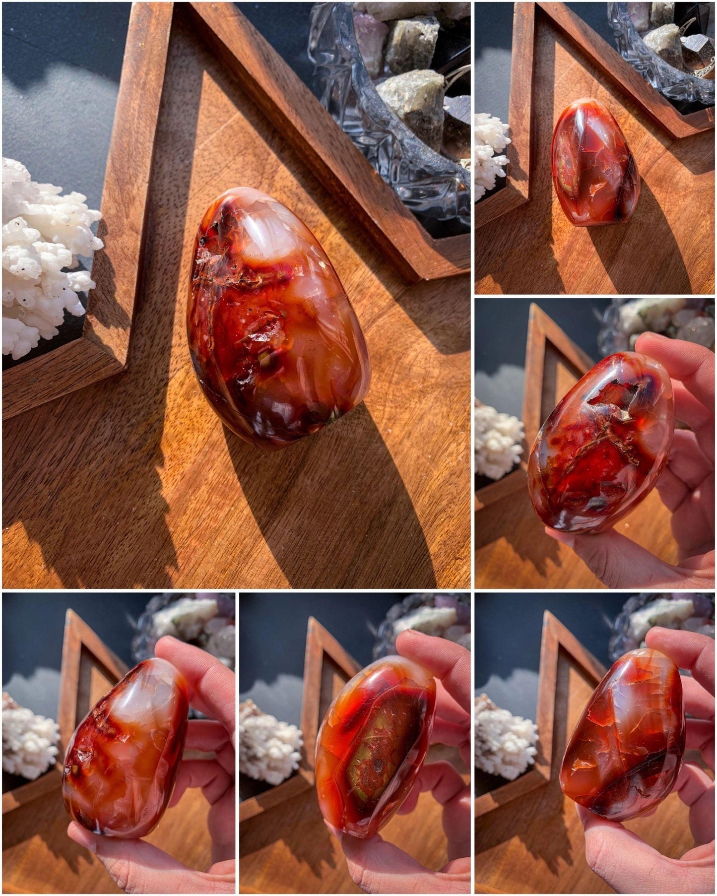 Carnelian Small Freeforms