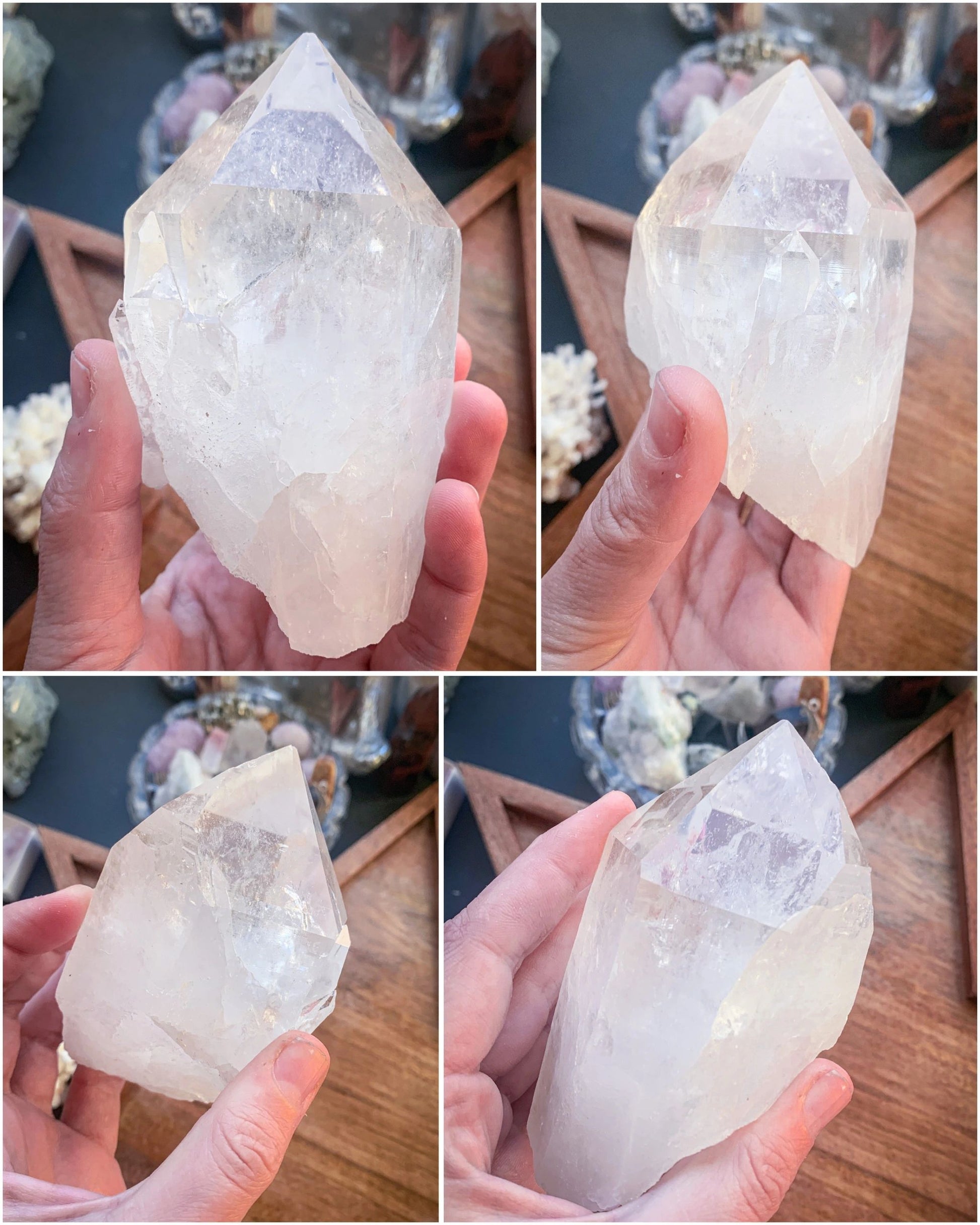 Lemurian Quartz Points