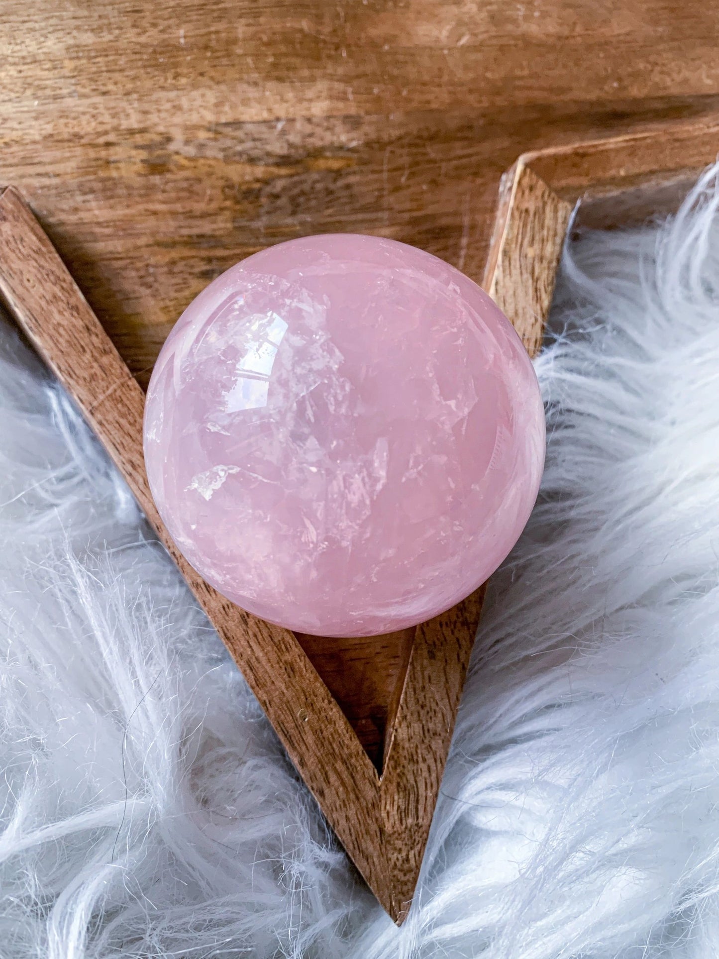 Rose Quartz Large Spheres