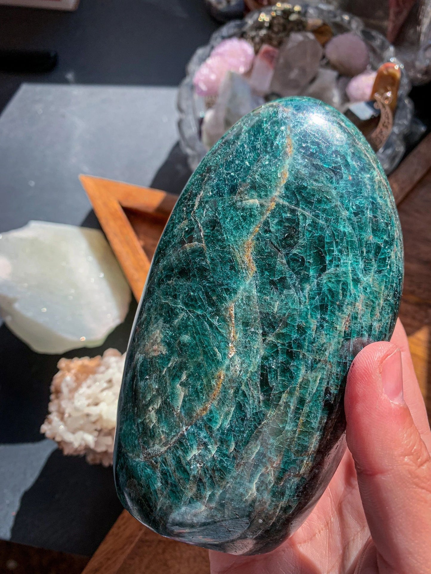 Green Apatite Freeform