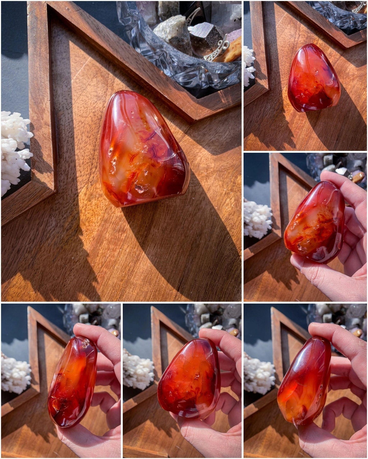 Carnelian Small Freeforms