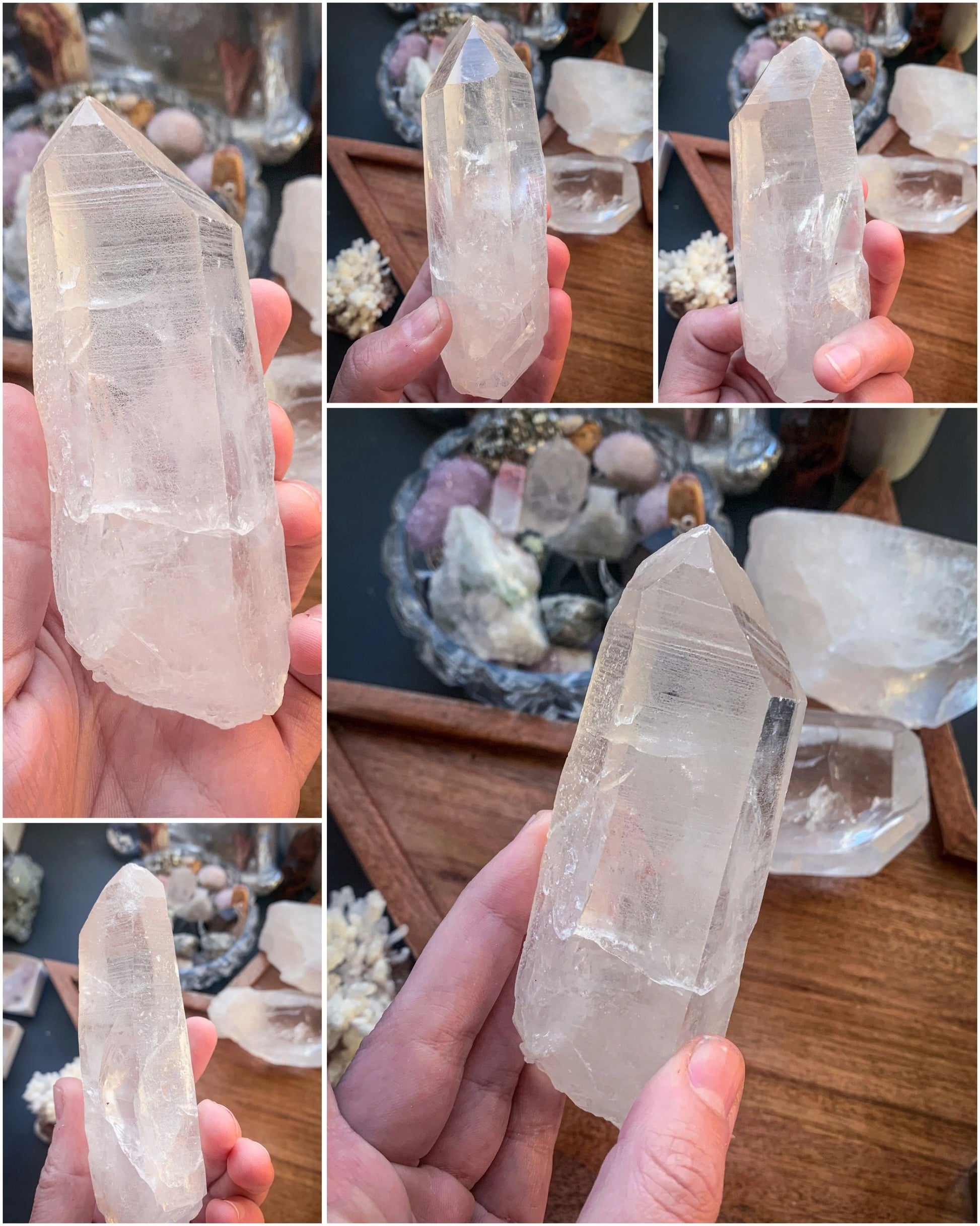 Lemurian Quartz Points