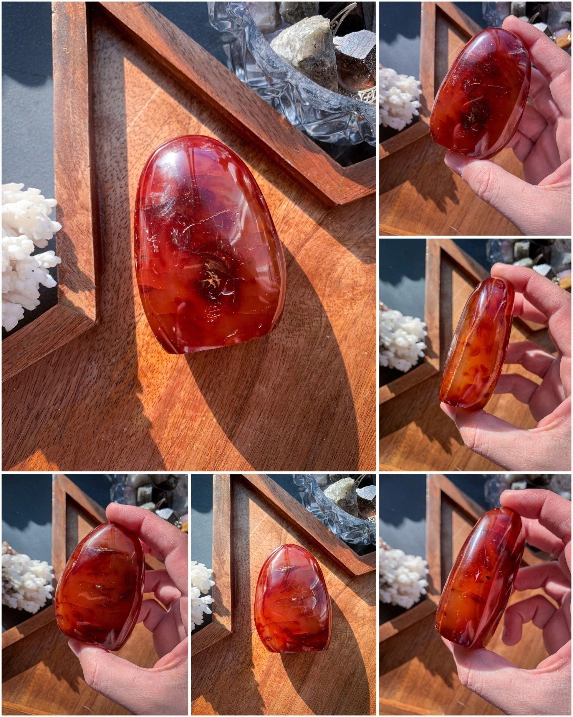 Carnelian Small Freeforms