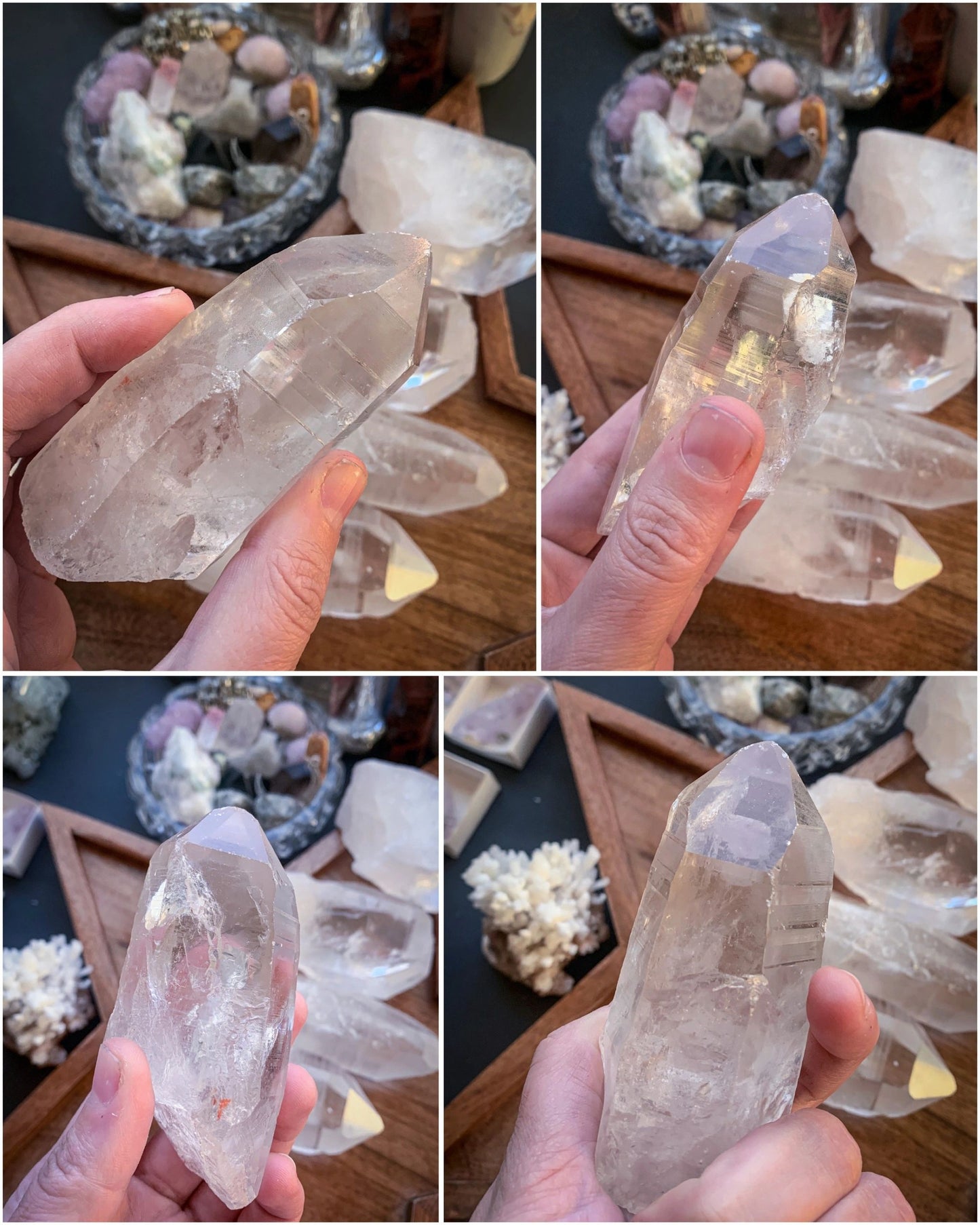 Lemurian Quartz Points