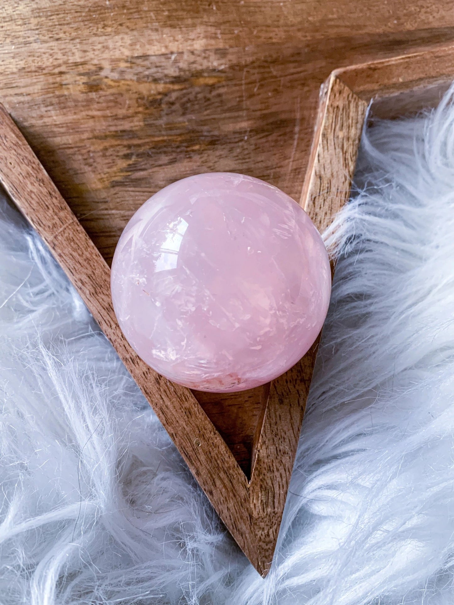 Rose Quartz Large Spheres