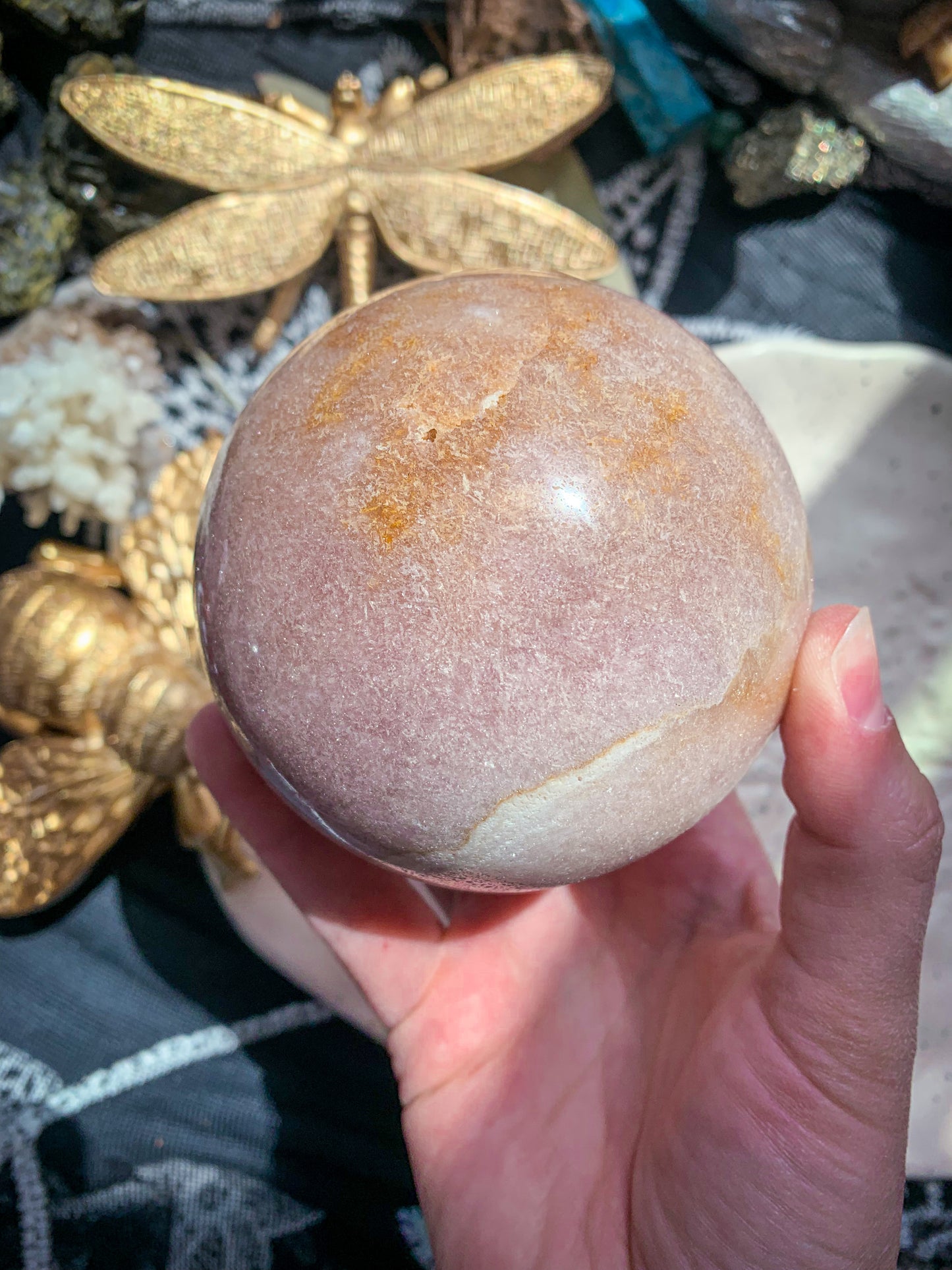 Pink Amethyst Large Sphere