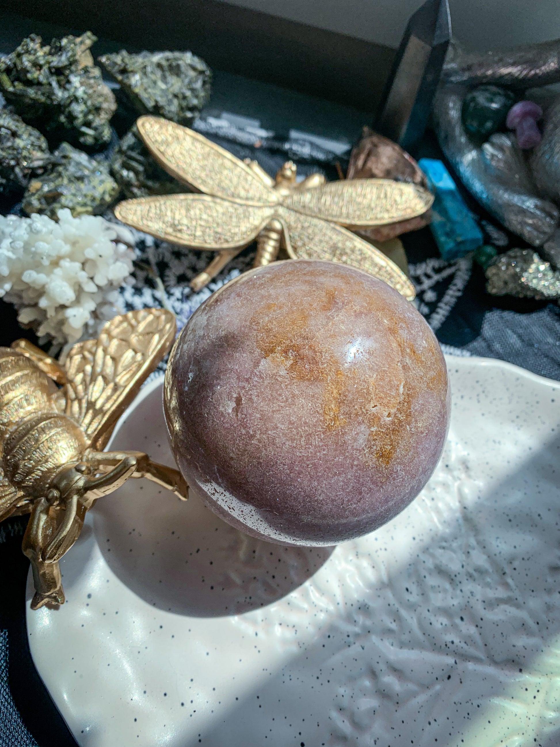 Pink Amethyst Large Sphere