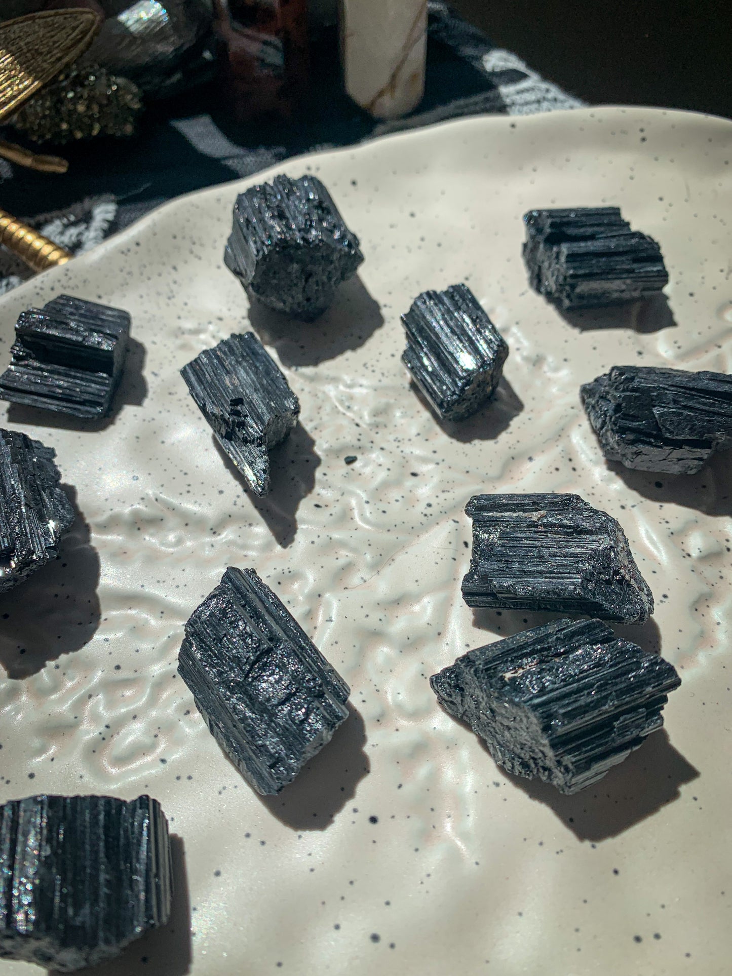 Black Tourmaline Raw