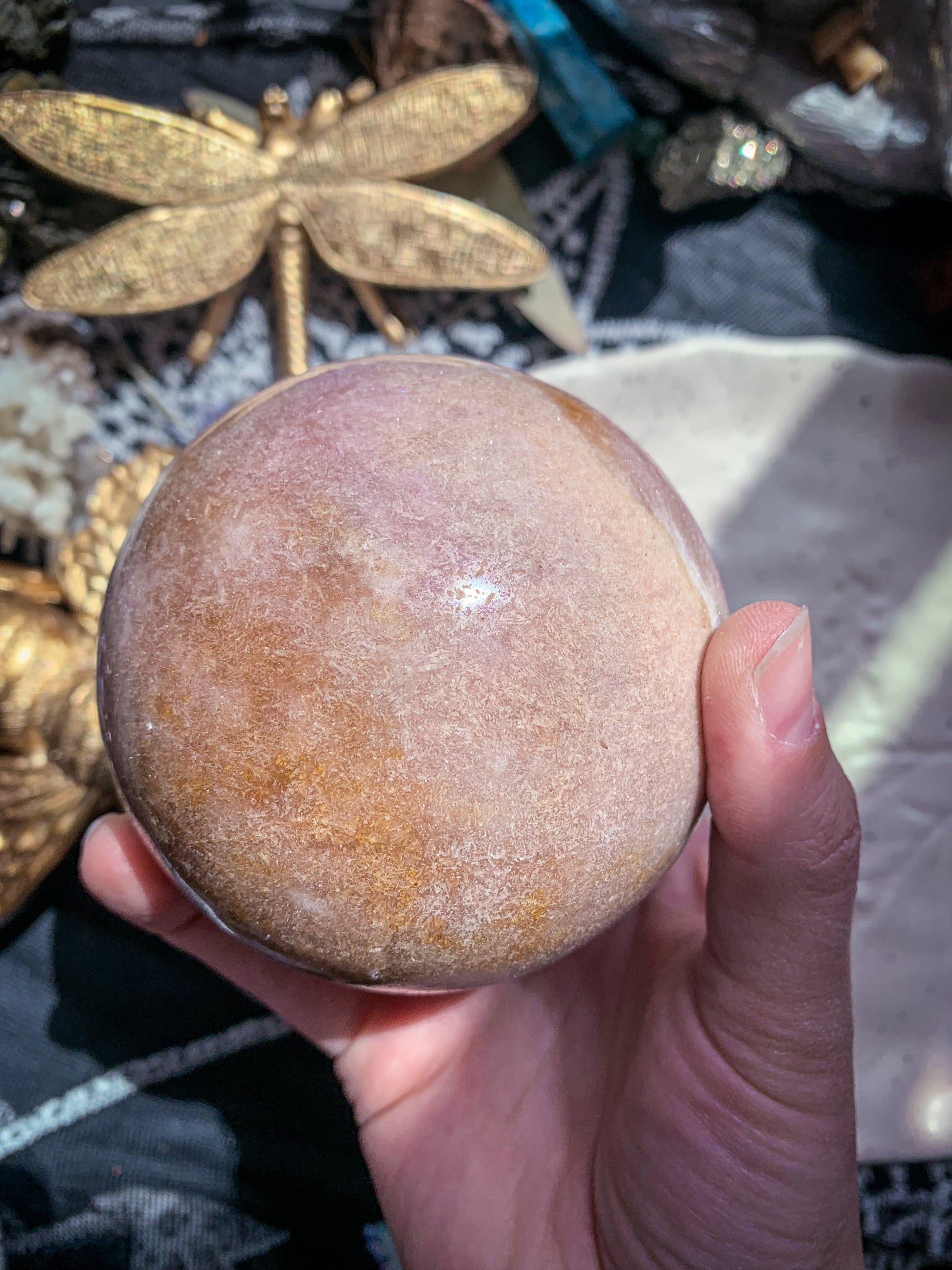 Pink Amethyst Large Sphere