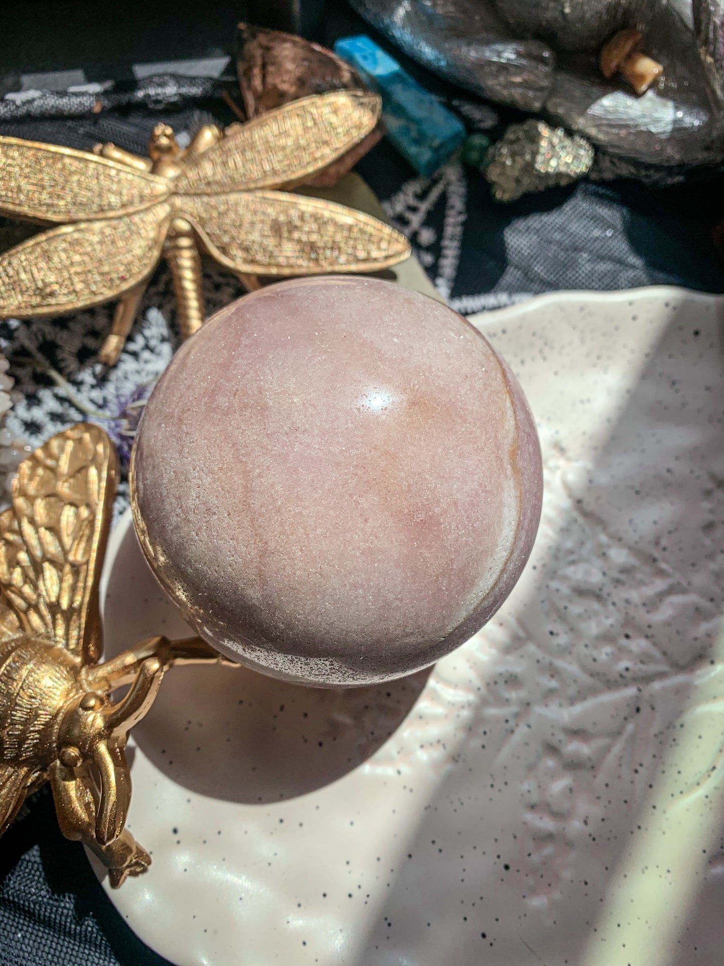 Pink Amethyst Large Sphere