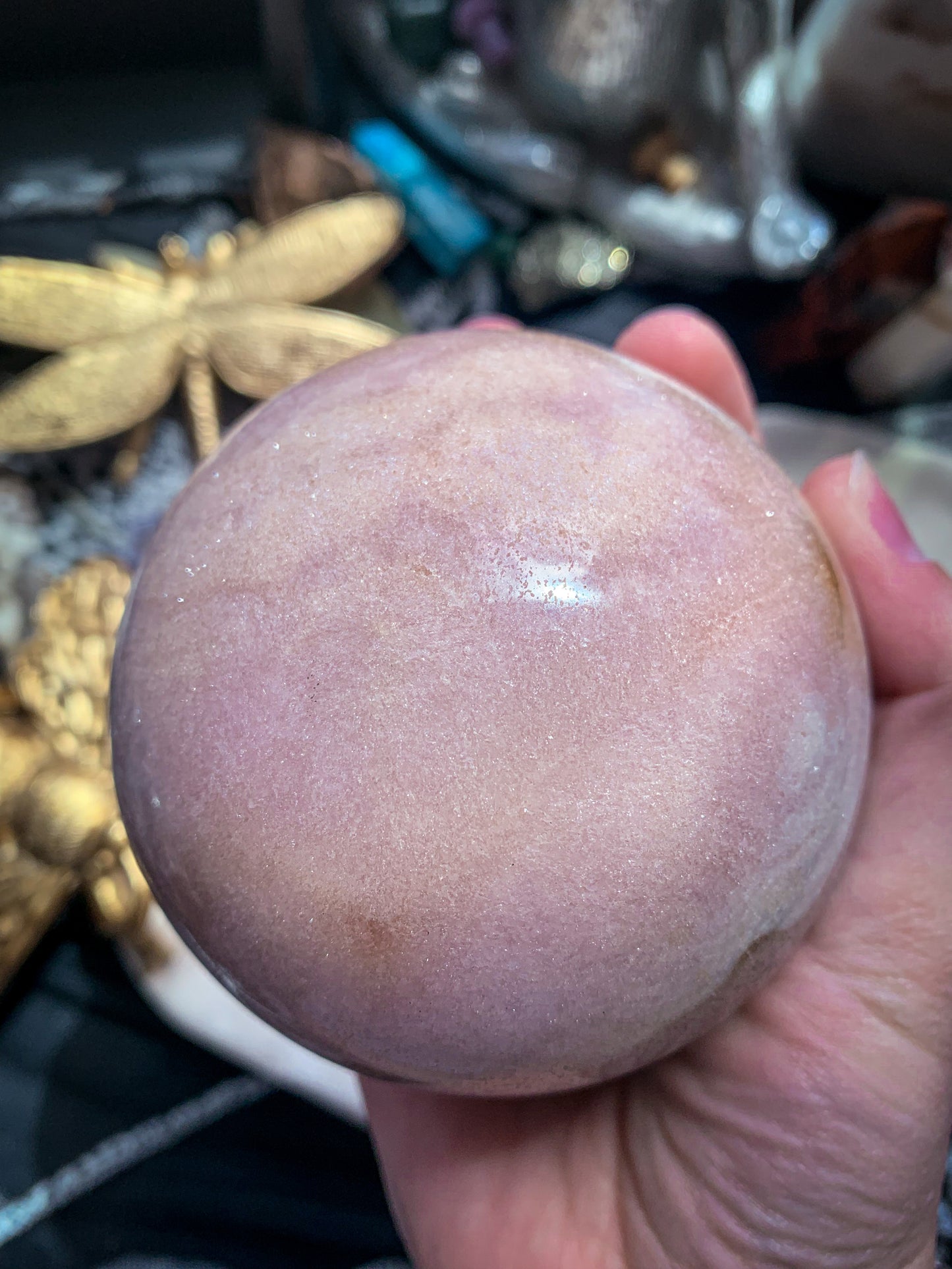 Pink Amethyst Large Sphere