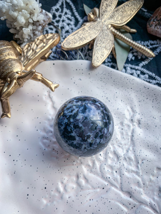 Indigo Gabbro Spheres