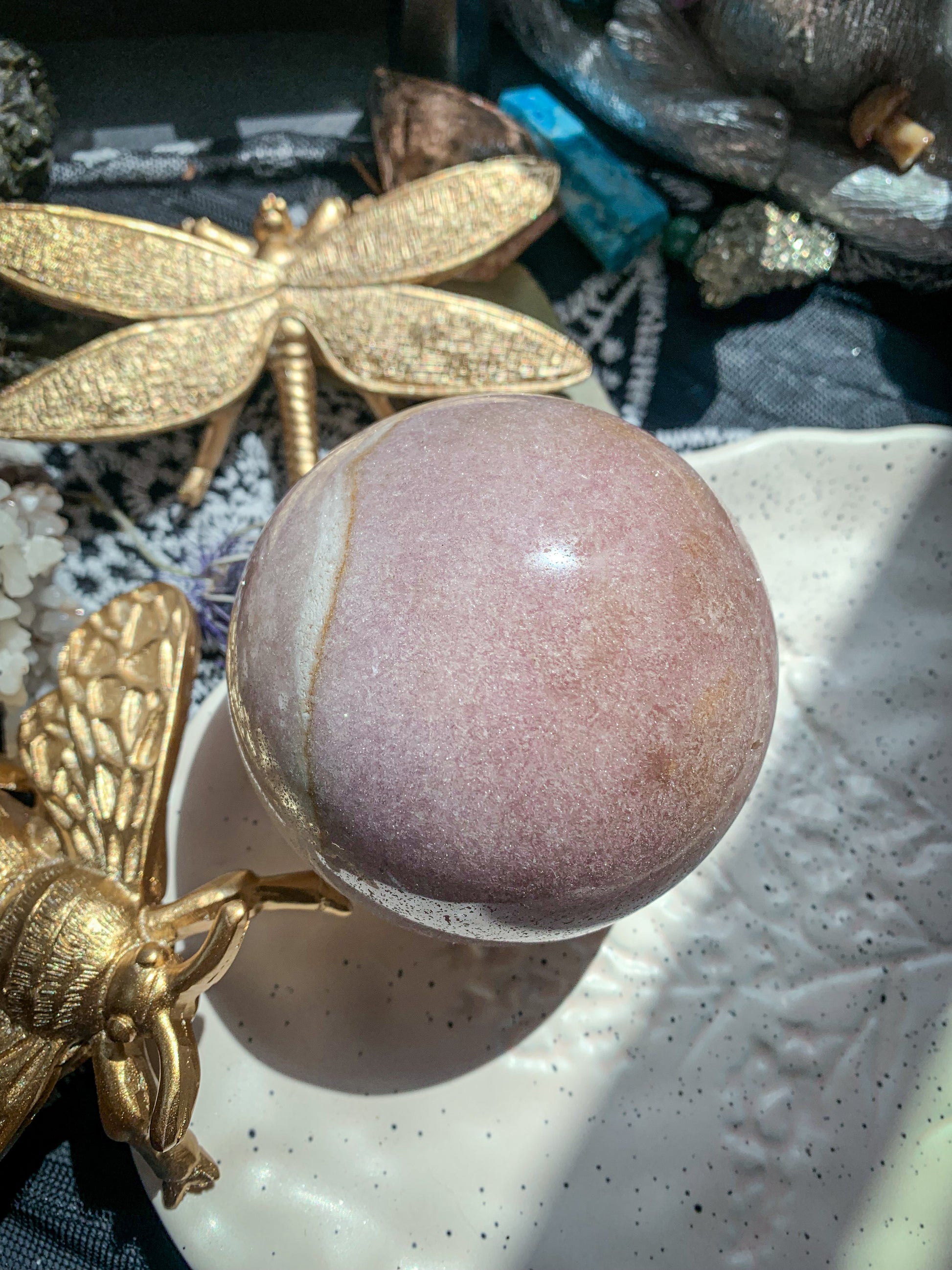 Pink Amethyst Large Sphere