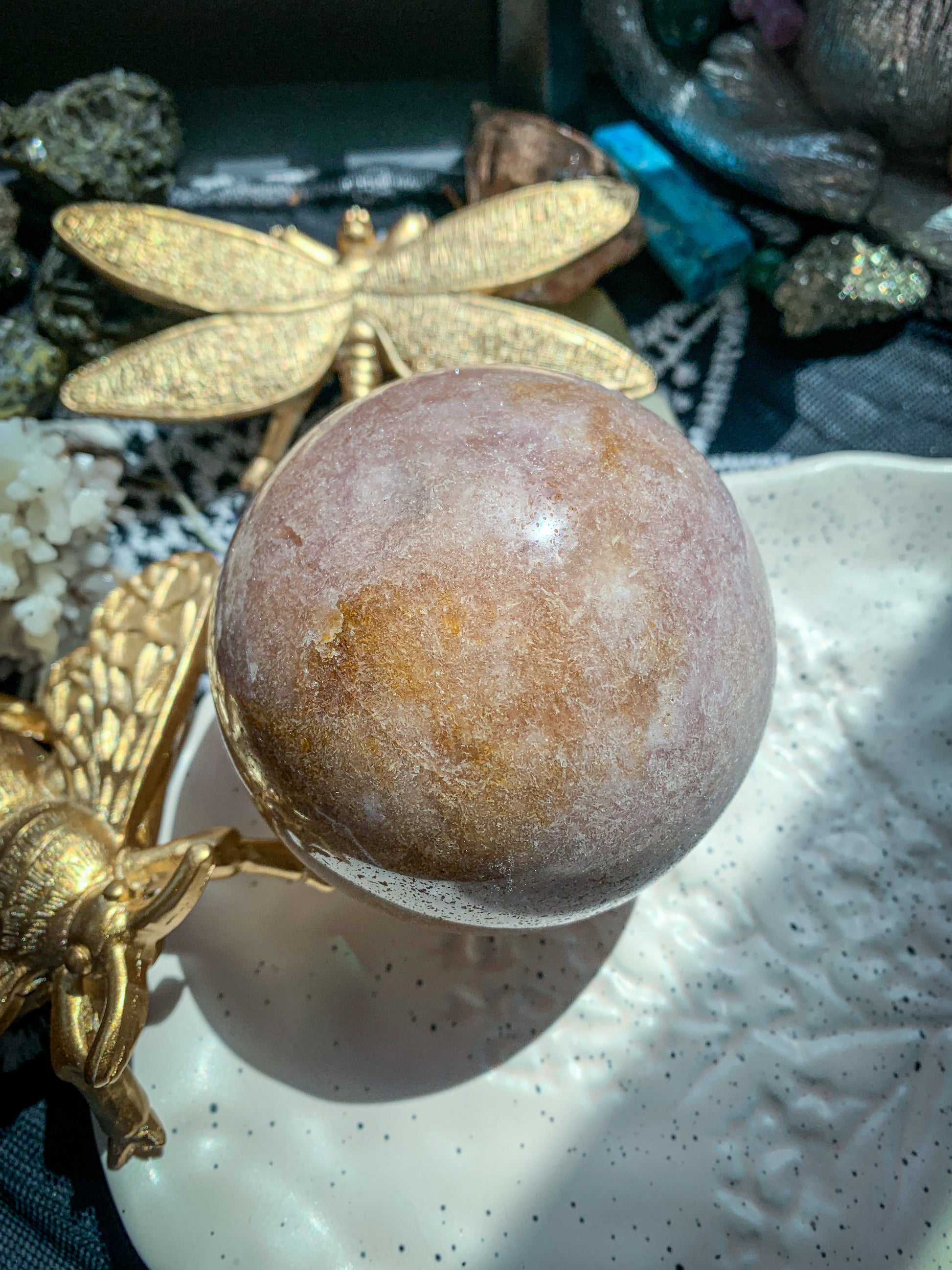 Pink Amethyst Large Sphere